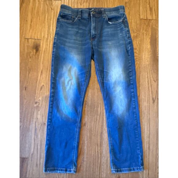 Nat Nast medium wash slim straight jeans 32x30 - Picture 9 of 9